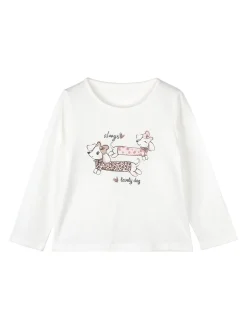 Re Panda Completo 3 pezzi da bambina con cappuccio e zip - bianco