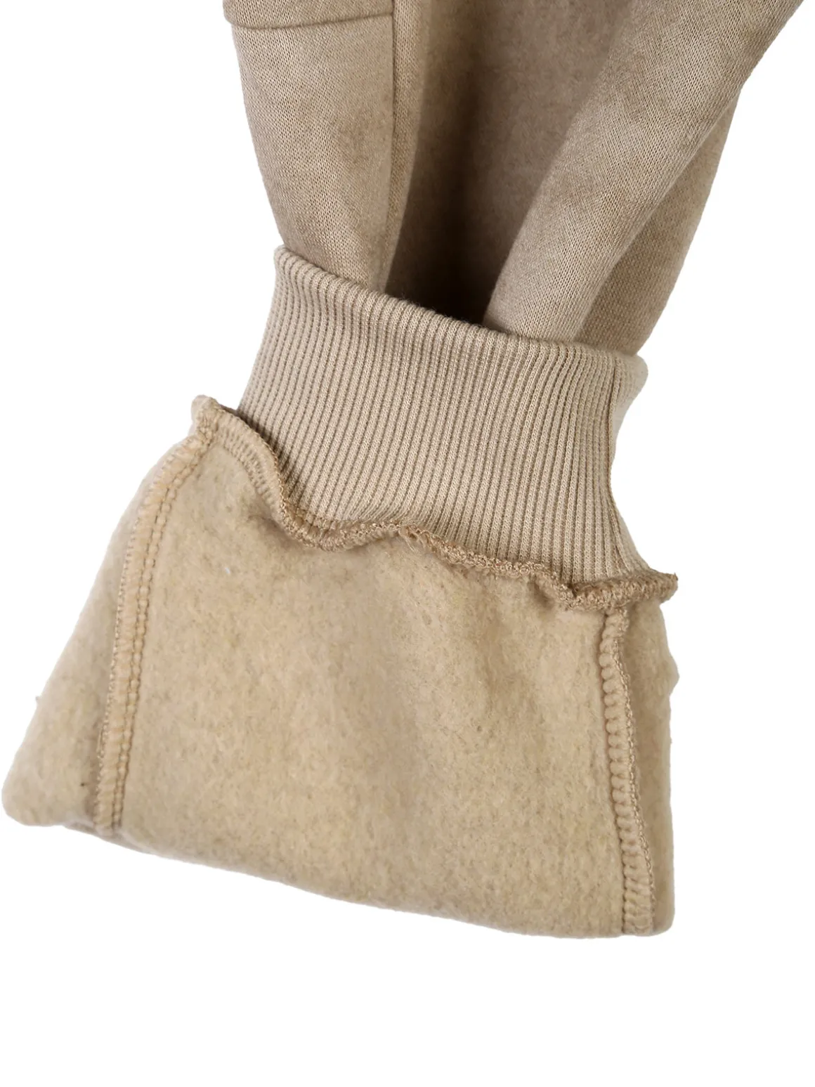 Re Panda Pantaloni da ragazzo con tasconi e polsini - khaki