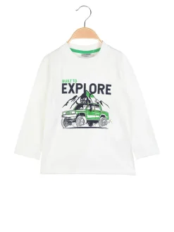 Re Panda T-shirt manica lunga da bambino
