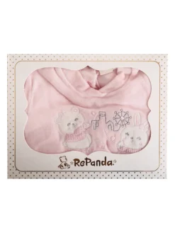 Re Panda Tutina da neonata in ciniglia
