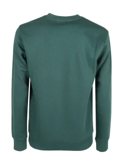 Rifle Felpa girocollo da uomo invernale con logo - verde