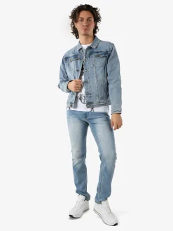 Rifle Giacca in jeans da uomo con bottoni - jeans