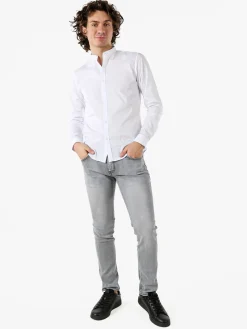 Rifle Jeans da uomo slim fit - grigio
