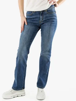 Rifle Jeans donna a vita bassa con finale a zampa - jeans