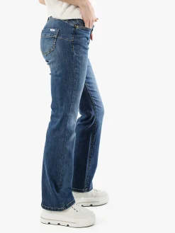 Rifle Jeans donna a vita bassa con finale a zampa - jeans