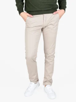 Rifle Pantaloni da uomo in cotone con risvolto finale