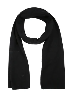 Rifle Sciarpa in maglia tinta unita - nero