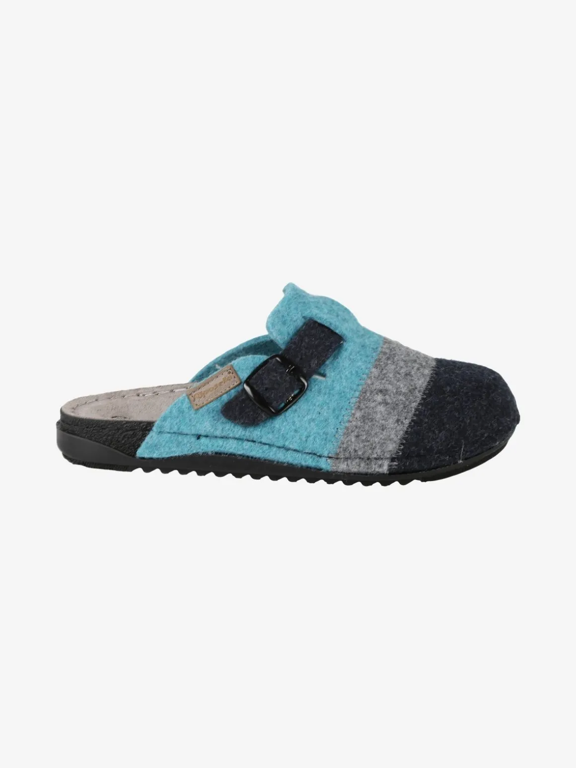 Riposella Pantofole donna in feltro con cinturino