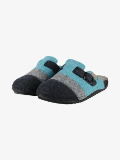 Riposella Pantofole donna in feltro con cinturino