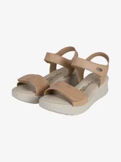 Riposella Sandali donna con zeppa e cinturini a strappo