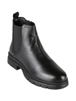 Riposella Stivaletti donna in pelle con zip