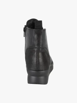 Riposella Stivaletti in pelle da donna con zeppa