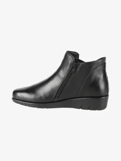 Riposella Stivaletti in pelle da donna con zeppa
