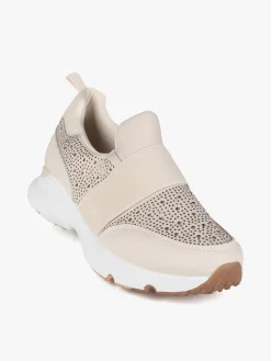 Romanciaga Sneakers slip on con strass