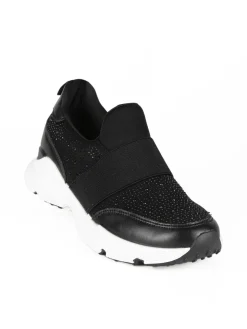 Romanciaga Sneakers slip on con strass