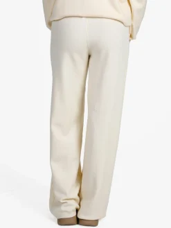 Rossamiss Pantaloni donna in maglia a trecce - panna