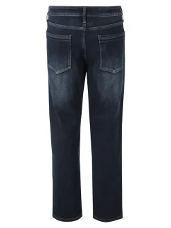 Ross Kemp Jeans da uomo a vita bassa con interno felpato - jeans
