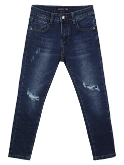 Run Boy Jeans da ragazzo con strappi