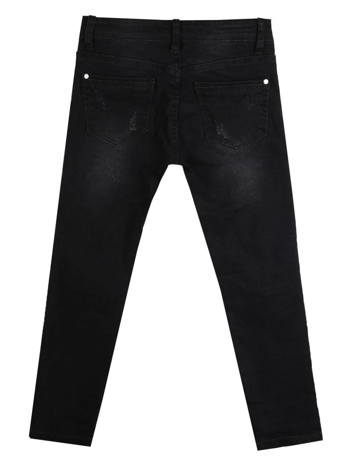 Run Boy Jeans skinny bimbo con strappi