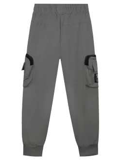 Run Boy Pantaloni da bambino con tasconi e polsini alle caviglie
