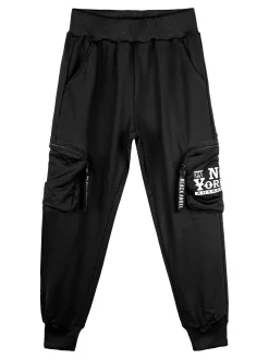 Run Boy Pantaloni da bambino con tasconi laterali