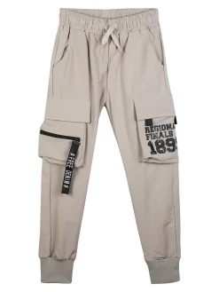 Run Boy Pantaloni da bambino con tasconi laterali