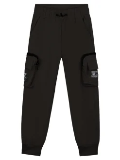 Run Boy Pantaloni da bambino con tasconi e polsini alle caviglie
