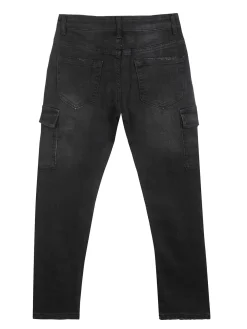 Run Boy Pantaloni jeans da bambino con tasconi