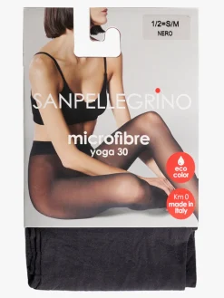 Sanpellegrino Collant donna semi velato in microfibra 30 DENARI - nero