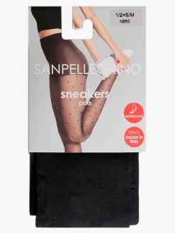 Sanpellegrino Collant donna a pois - nero