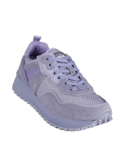 Saralòpez Sneakers in pelle donna con platform