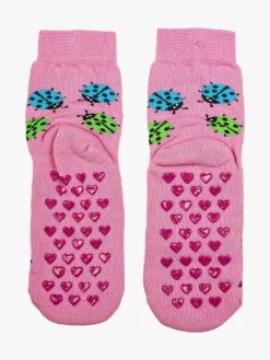 Scopri Confezione da 2 paia di calze antiscivolo da bambina