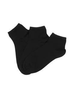 Scopri Confezione da 3 paia di calze corte unisex - nero
