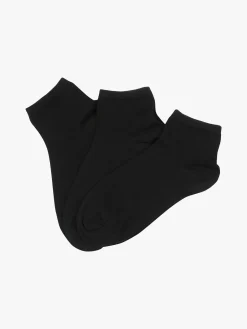 Scopri Confezione da 3 paia di calze corte unisex - nero