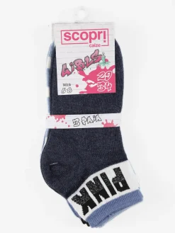 Scopri Junior Calze corte da bambina confezione da 3 paia