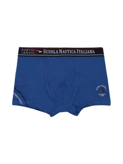 Scuola Nautica Italiana Boxer da uomo in cotone