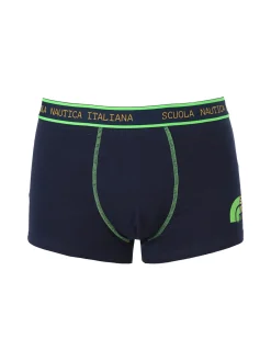 Scuola Nautica Italiana Boxer da uomo in cotone