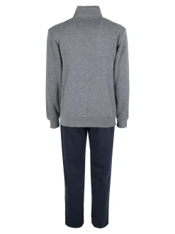 Scuola Nautica Italiana Completo tuta invernale da uomo con felpa e pantaloni - grigio scuro