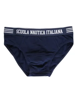 Scuola Nautica Italiana Slip con elastico a vista