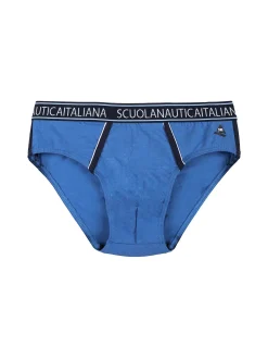 Scuola Nautica Italiana Slip uomo in cotone