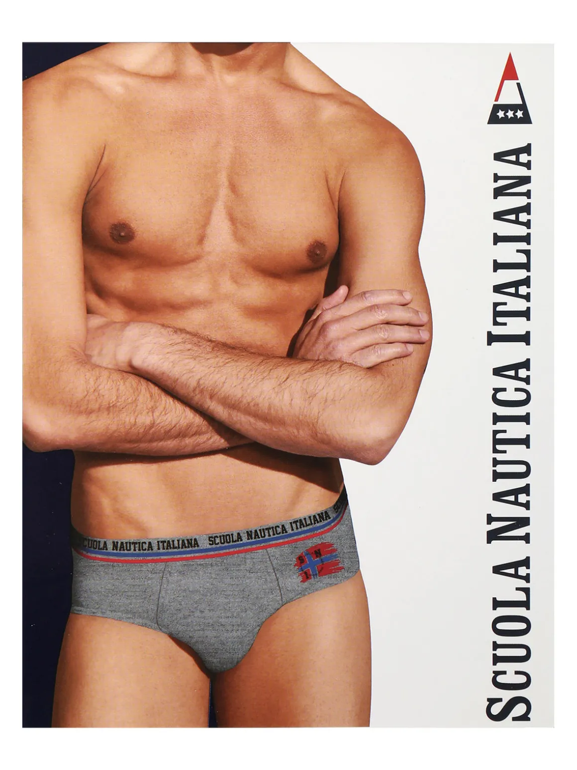 Scuola Nautica Italiana Slip da uomo tinta unita