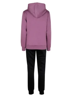 Scuola Nautica Italiana Tuta donna felpata 2 pezzi con cappuccio e zip