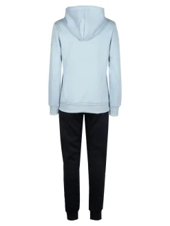Scuola Nautica Italiana Tuta donna felpata 2 pezzi con cappuccio e zip