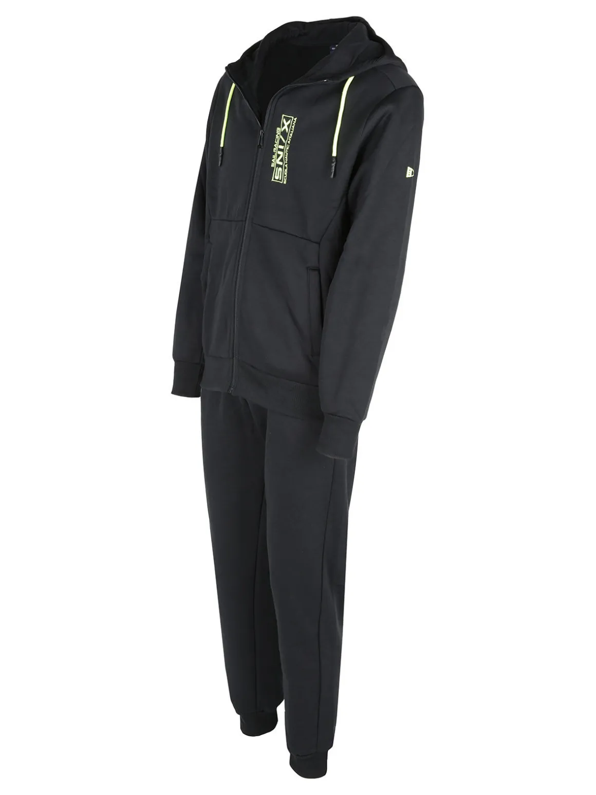 Scuola Nautica Italiana Tuta da uomo 2 pezzi con cappuccio e zip