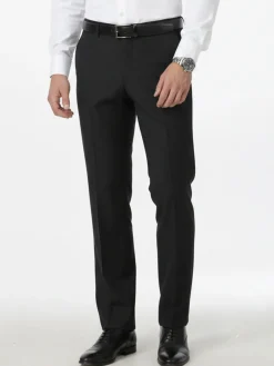 Sedony Collection Pantaloni classici da uomo taglie grandi - antracite
