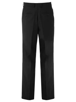 Sedony Collection Pantaloni classici da uomo taglie grandi - antracite