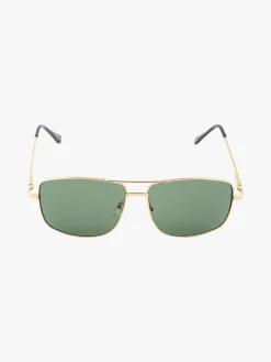 Seevision Occhiali da sole aviatore da uomo - verde