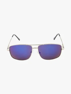 Seevision Occhiali da sole aviatore da uomo - blu