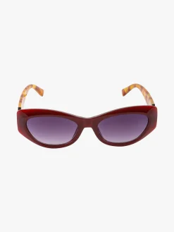 Seevision Occhiali da sole da donna a gatto - bordeaux