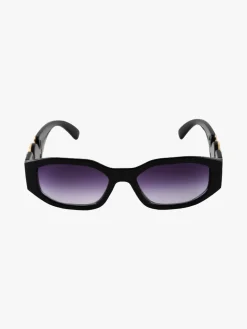 Seevision Occhiali da sole da donna rettangolari - nero